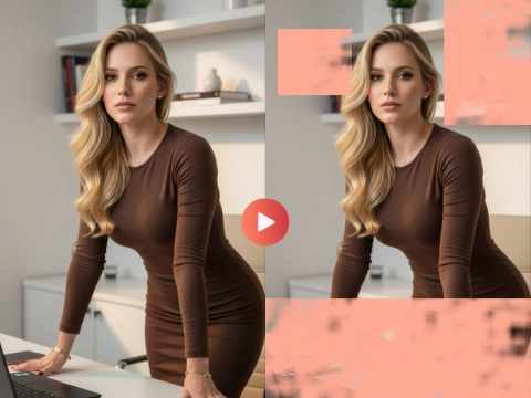 소셜 미디어 콘텐츠용 비디오에서 개체 지우기